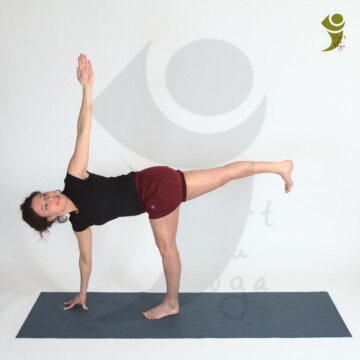 L'Art du Yoga - Posture en torsion